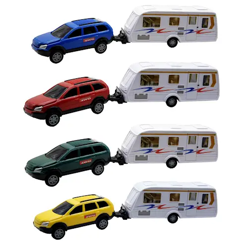 CAR & CARAVAN 1:32