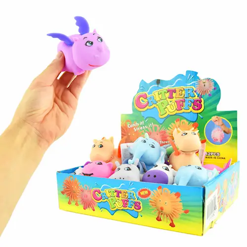 SQUEEZE ANIMALS WITH WINGS AIR