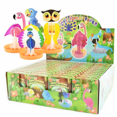 GROWING CRYSTAL BIRD