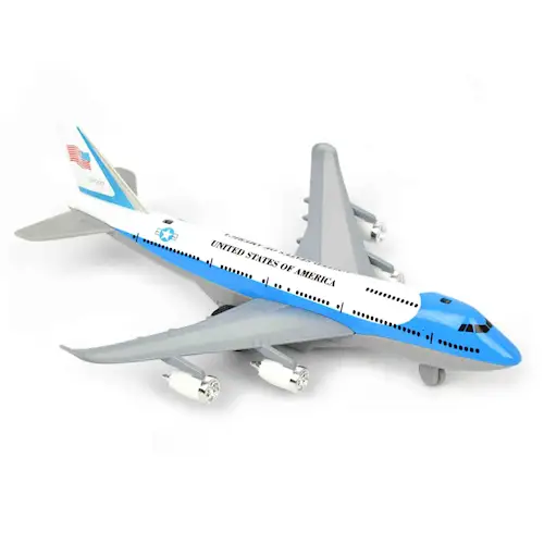 AIRPLANE TURBO JET w LIGHT AND SOUND B/O pb