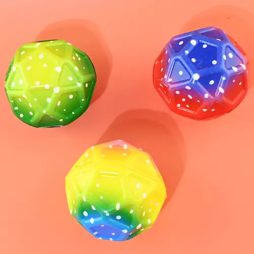 BOUNCING BALL HIGH-BOUNCE MULTICOLOR