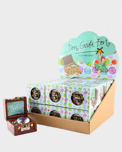 PIRATE TREASURE CHEST W. DIAMONDS 37pcs