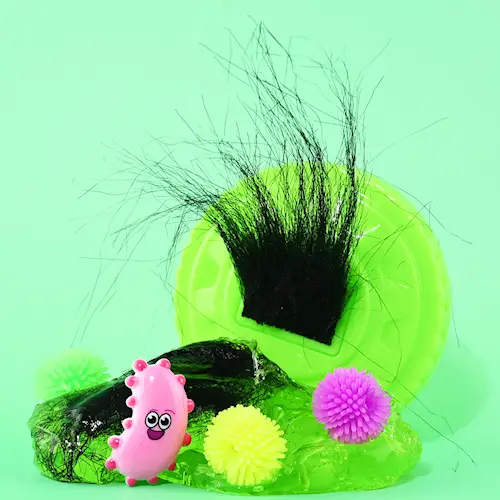 PUTTY CRYSTAL TRASH CAN