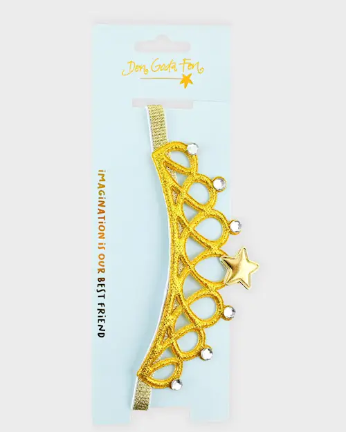 HAIRBAND CROWN GOLD