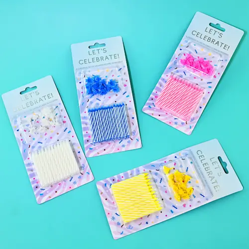BIRTHDAY CANDLES 24pcs