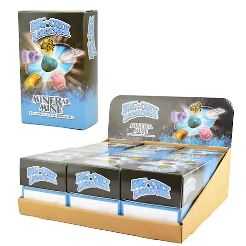 DIG IT OUT & DISCOVER MINERAL GEMS