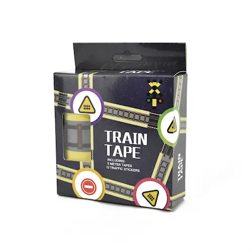 TAPE RAILWAY w STICKERS 12pcs