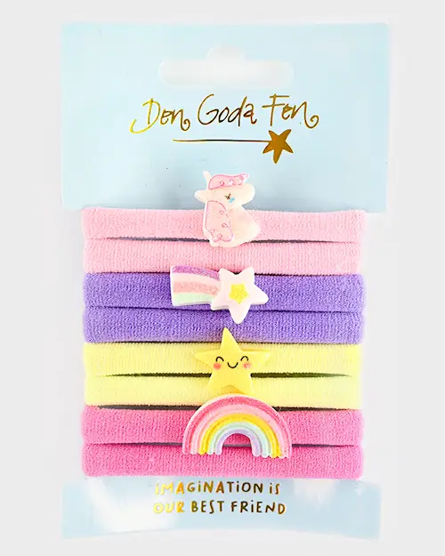 HAIR ELASTICS MIX 8pcs