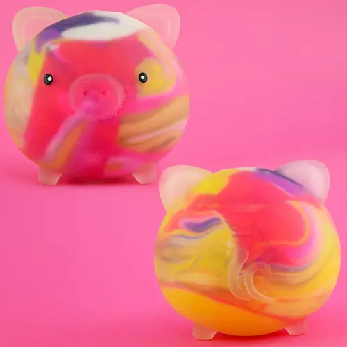 SQUEEZE PIG FLOUR MARBLE MULTICOLOUR