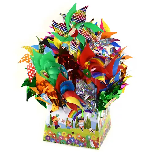 WINDMILL w DISPLAY STAND MULTICOLOUR