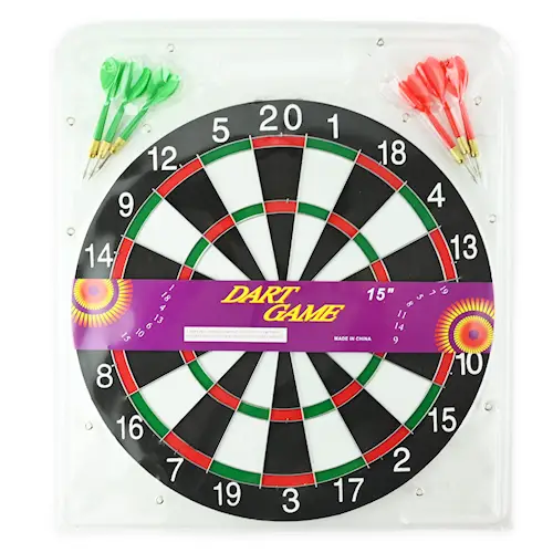 DART BOARD 6 DARTS