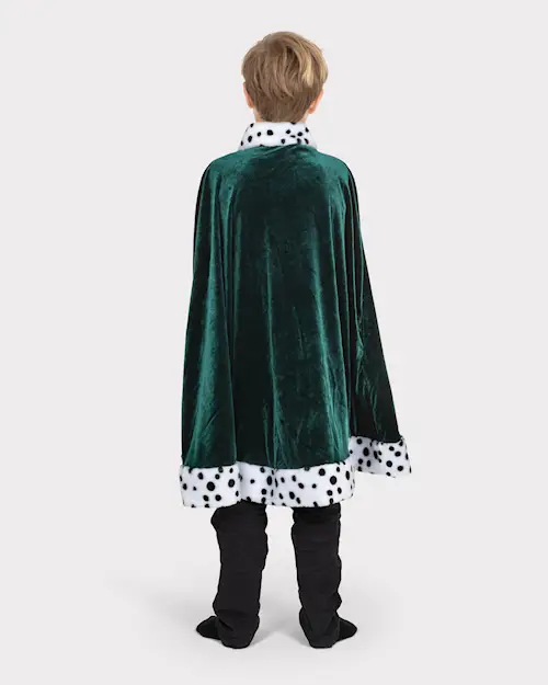 THE KING CAPE GREEN VELVET