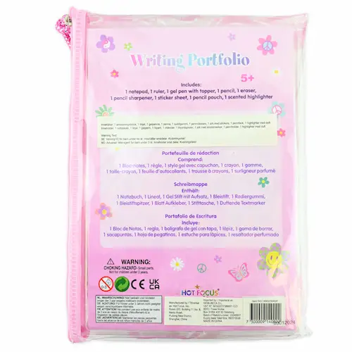 WRITING PORTFOLIO SMILEY 9pcs