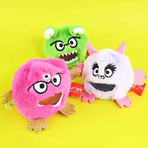 SQUEEZE PLUSH MONSTER GLITTER