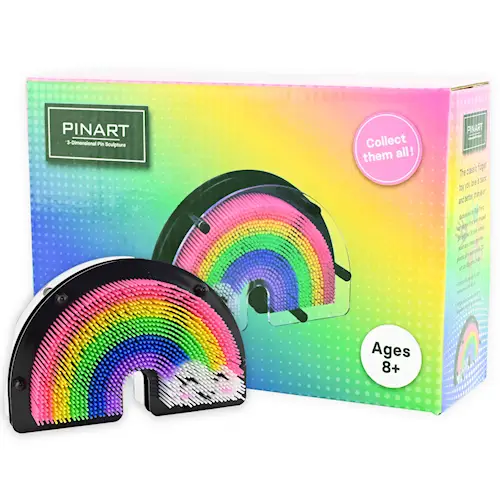 PIN ART RAINBOW
