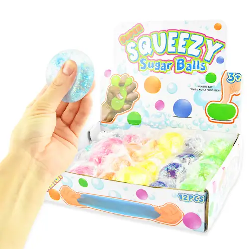 SQUEEZE SUGAR BALL GLITTER