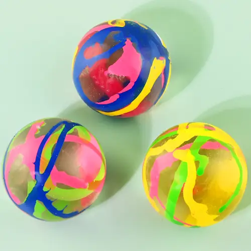 SQUEEZE SUGAR MARBLED BALL