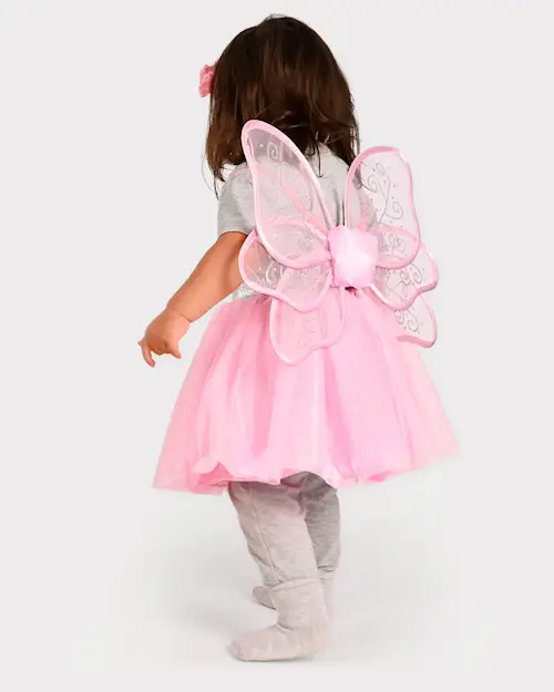 TUTU PINK FLOWER FAIRY SET