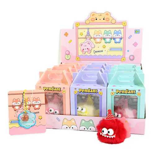 KEYRING FLUFFY MONSTER