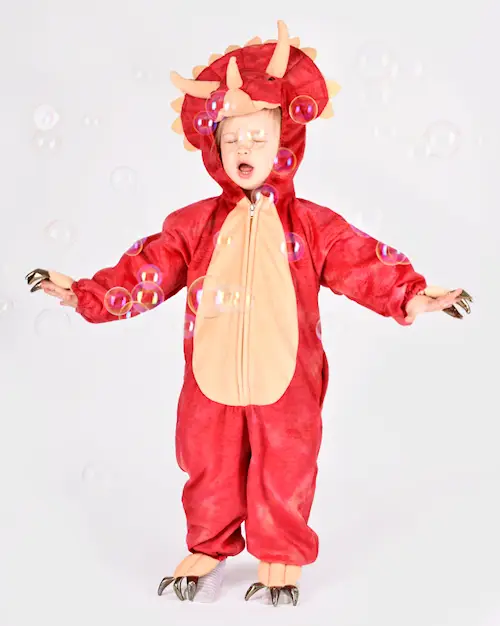 JUMPSUIT DINOSAUR TRICERATOPS