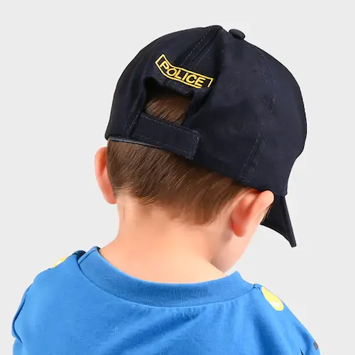 POLICE CAP adj