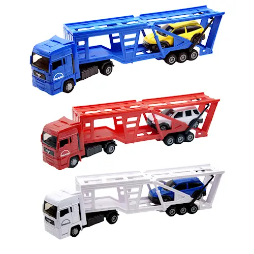 TRUCK CAR TRANSPORTER 1:48