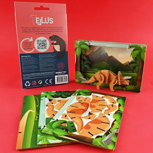 3D THEATRE PUZZLE TRICERATOPS