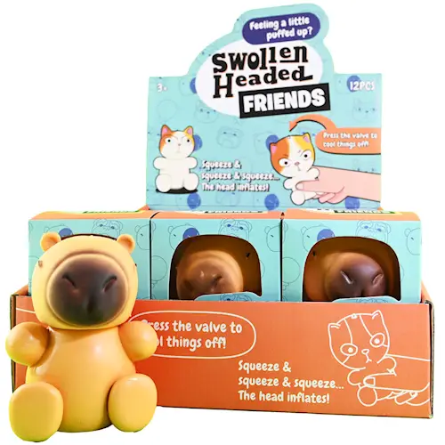 SQUEEZE CAPYBARA INFLATING HEAD