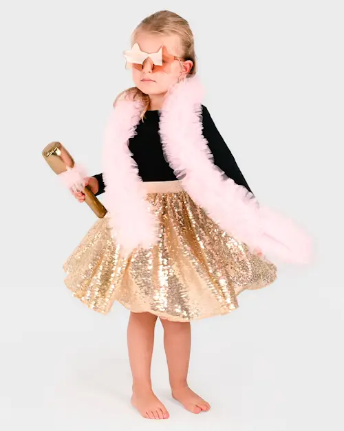 TUTU DISCO GOLD SET 4 pcs