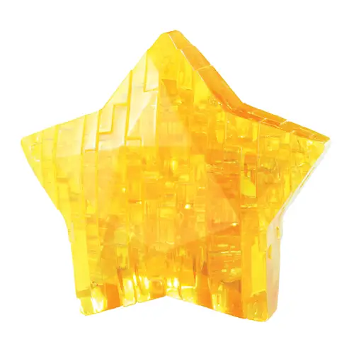CRYSTAL PUZZLE STAR 38pcs