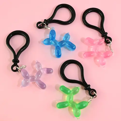 KEYRING BALLOON DOG