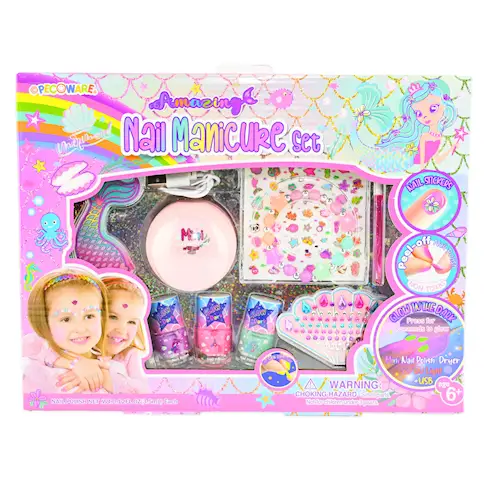 NAIL ART SET gid 9pcs