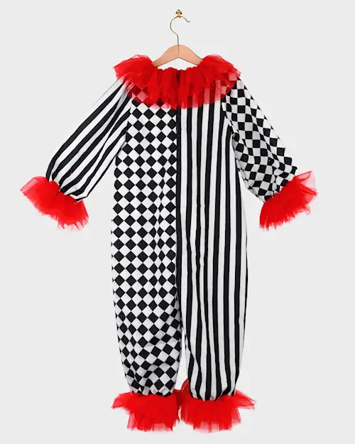 CLOWN COSTUME  w HAT