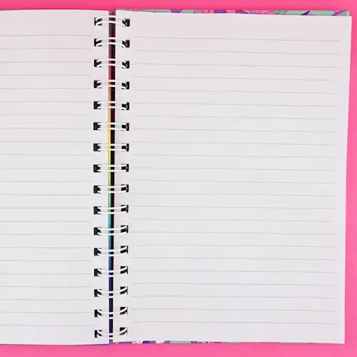 NOTEBOOK SPIRAL POP IT BUTTERFLY A5