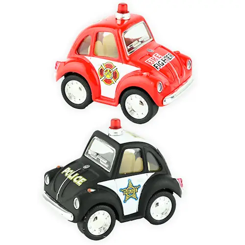 CAR BEETLE POLICE/FIREFIGHTER pb