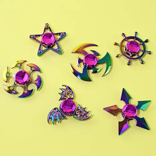 FIDGET SPINNER METALLIC