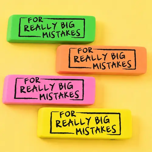 ERASER JUMBO MISTAKES