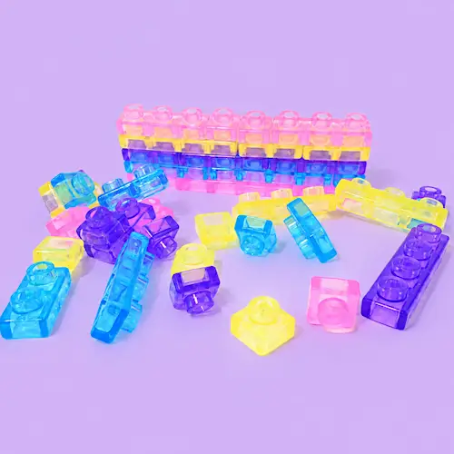 SQUISHY SOFT BLOCKS 40pcs