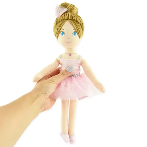RAG DOLL BALLERINA PINK