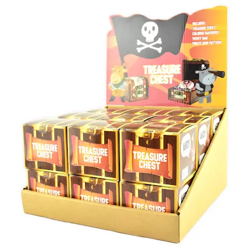 PIRATE TREASURE CHEST DIAMONDS 37pcs