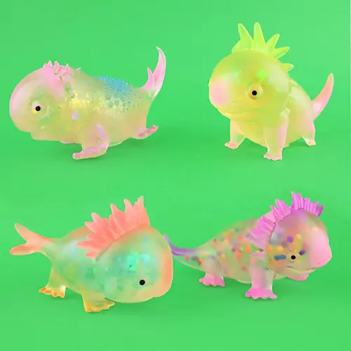SQUEEZE AXOLOTL w BEADS