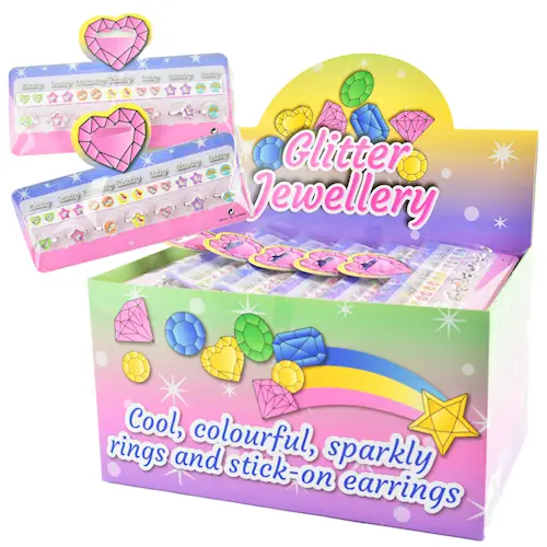 RING SET 7 DAYS UNICORN + EAR STICKERS