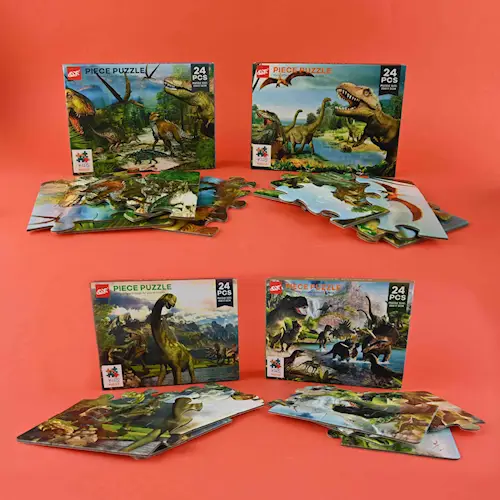 PUZZLE DINOSAUR 24pcs