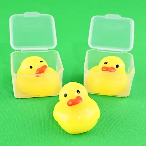 SQUISHY DUCK IN BOX