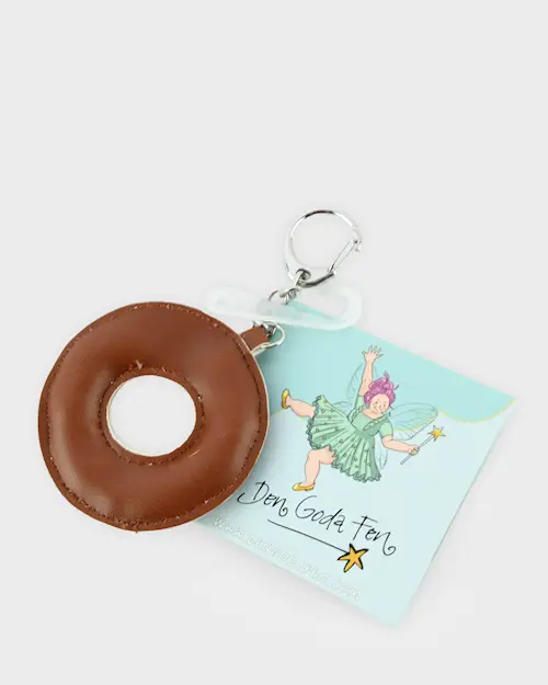 KEY-CHARM with DONUT- SMILEY