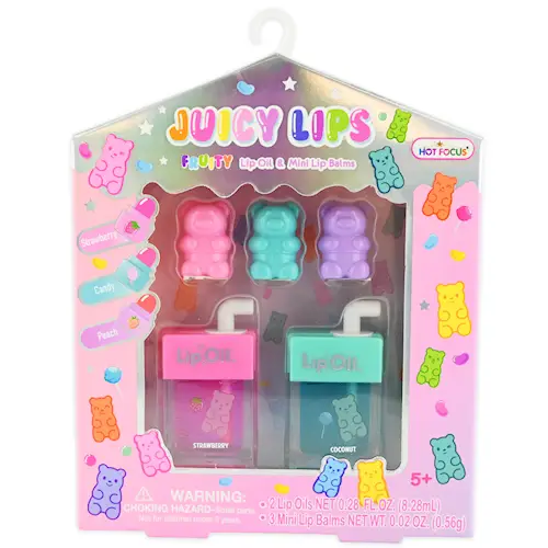 LIP GLOSS GUMMY BEAR 5pcs