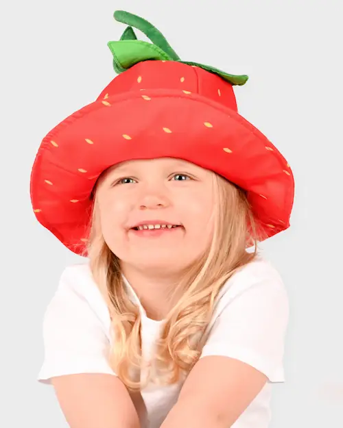HATS 2-PACK WATERMELON and STRAWBERRY ONESIZE