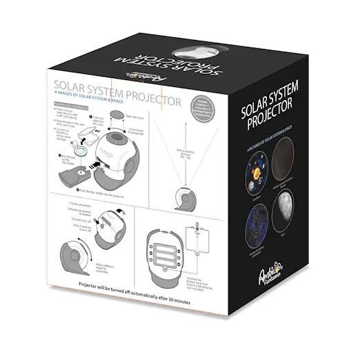 PROJECTOR NIGHTLIGHT SPACE SOLAR SYSTEM 4 DISCS