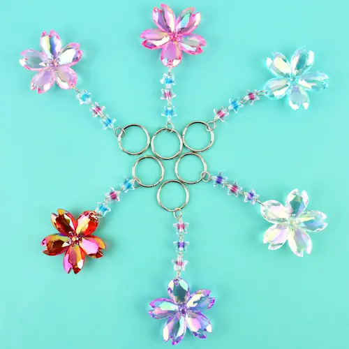 KEYRING FLOWER