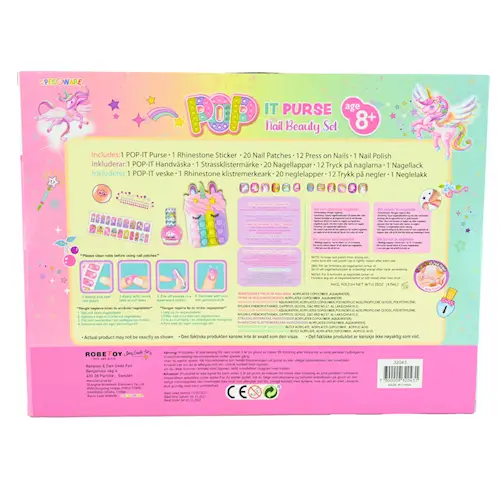 NAIL BEAUTY SET POP IT 6pcs